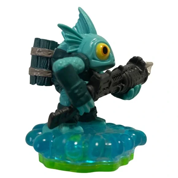 Skylanders Spyros Adventure Gill Grunt Figure With Card - Picture 7 of 8